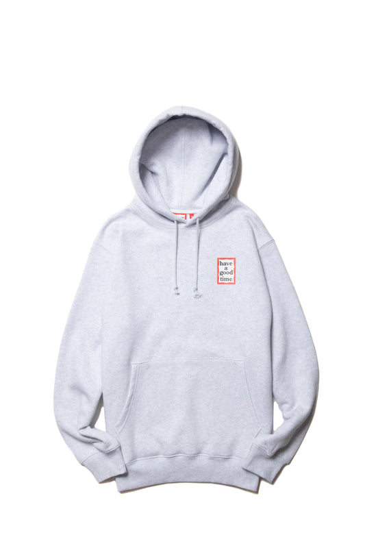 MINI FRAME PULLOVER HOODIE FL ASH GRAY