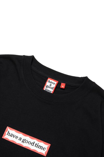 SIDE FRAME S/S TEE BLACK