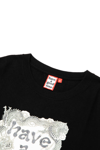 DRAGON FRAME S/S TEE BLACK