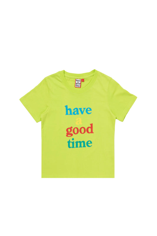 KIDS LOGO S/S TEE GREEN