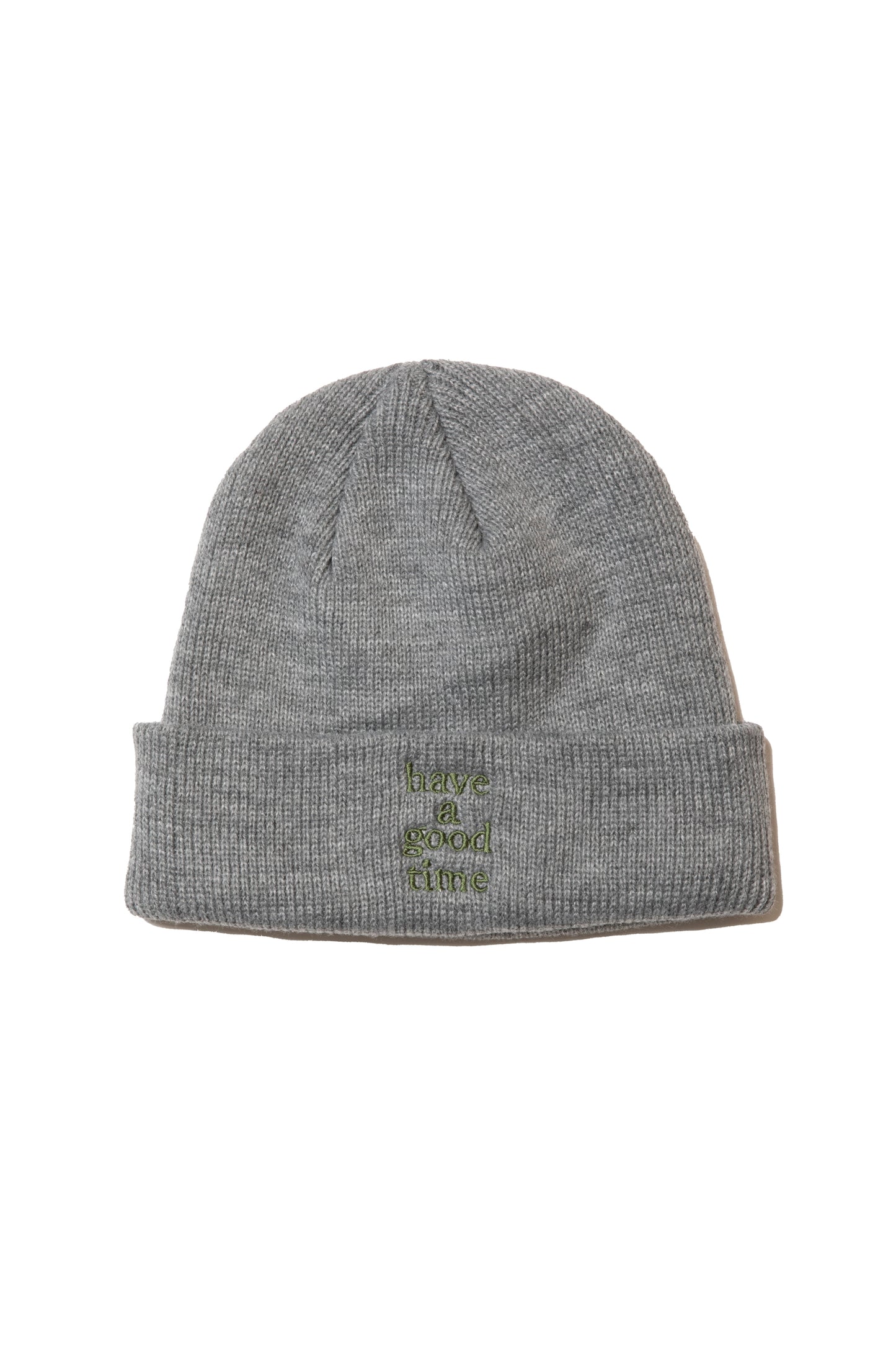 LOGO BEANIE HEATHER GRAY