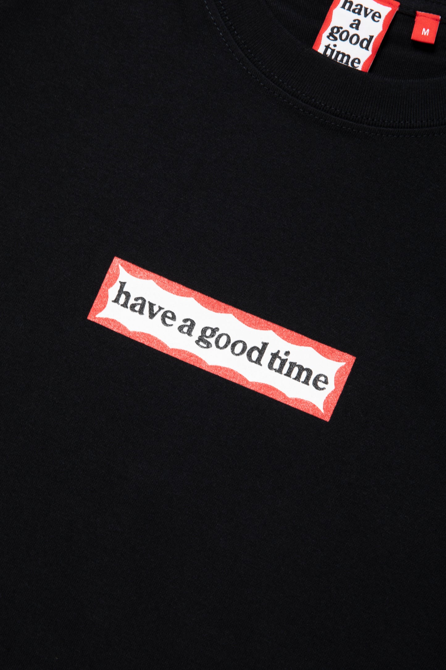 SIDE FRAME S/S TEE BLACK