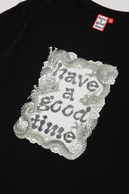 DRAGON FRAME S/S TEE BLACK