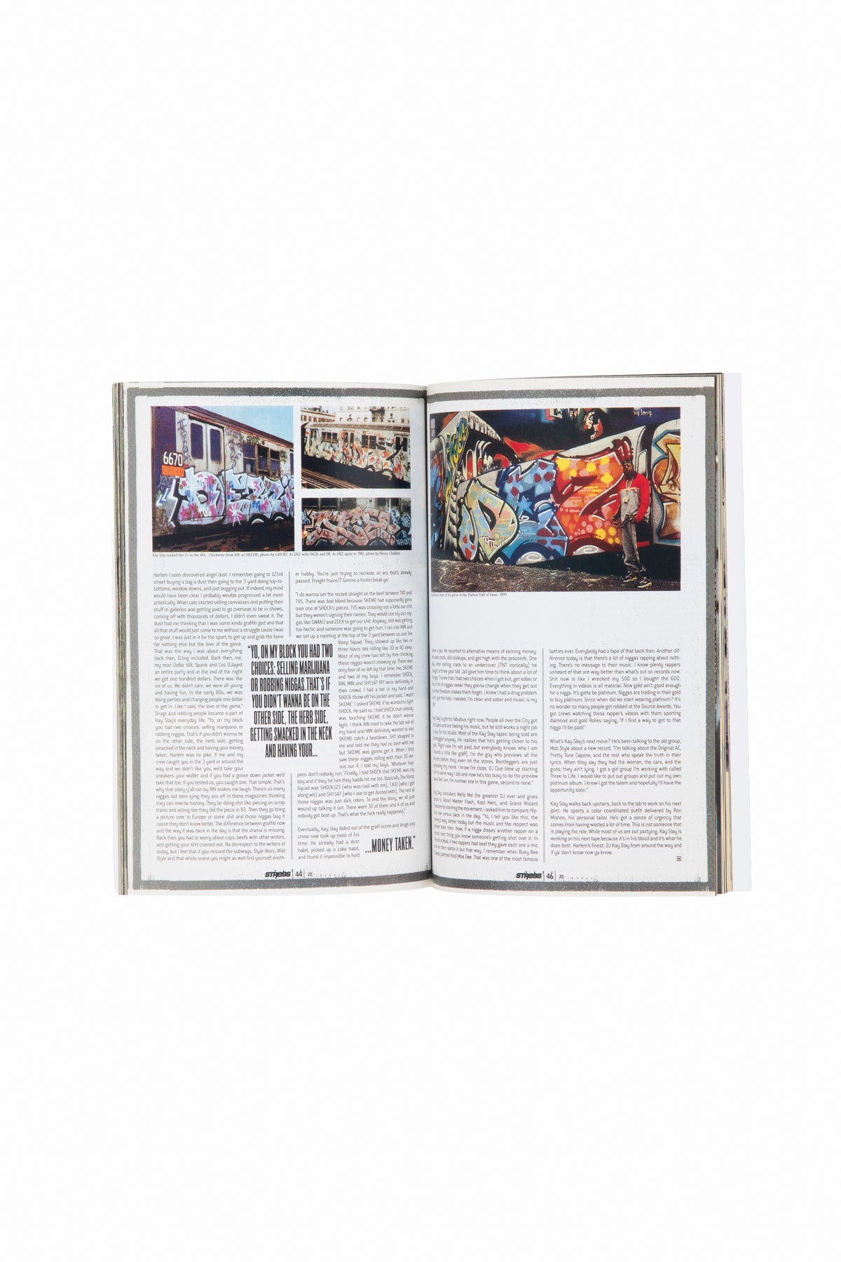 LIVING PROOF STRESS MAGAZINE O/S