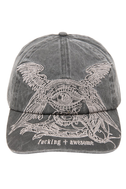 FA SEPHIRA 6-PANEL HAT BLACK