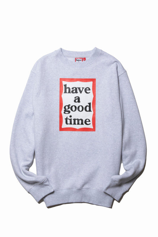 FRAME CREWNECK FL ASH GRAY