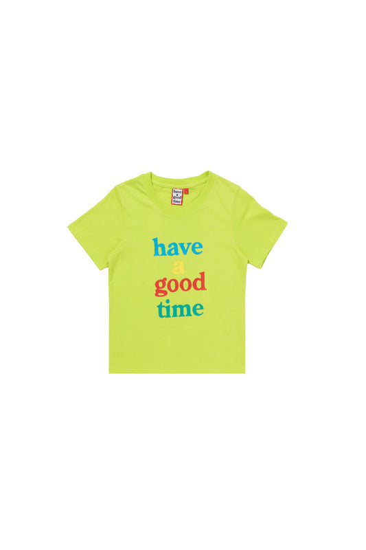 KIDS LOGO S/S TEE GREEN