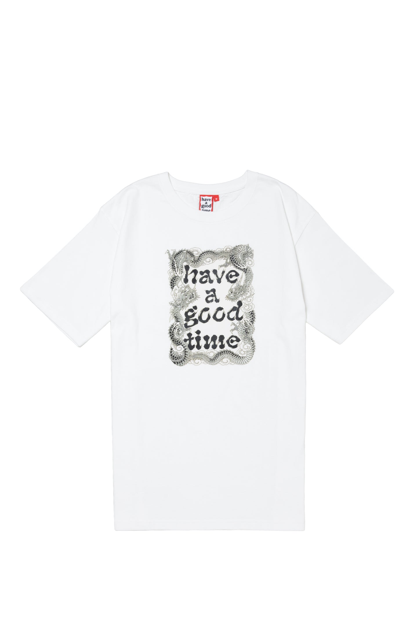 DRAGON FRAME S/S TEE WHITE