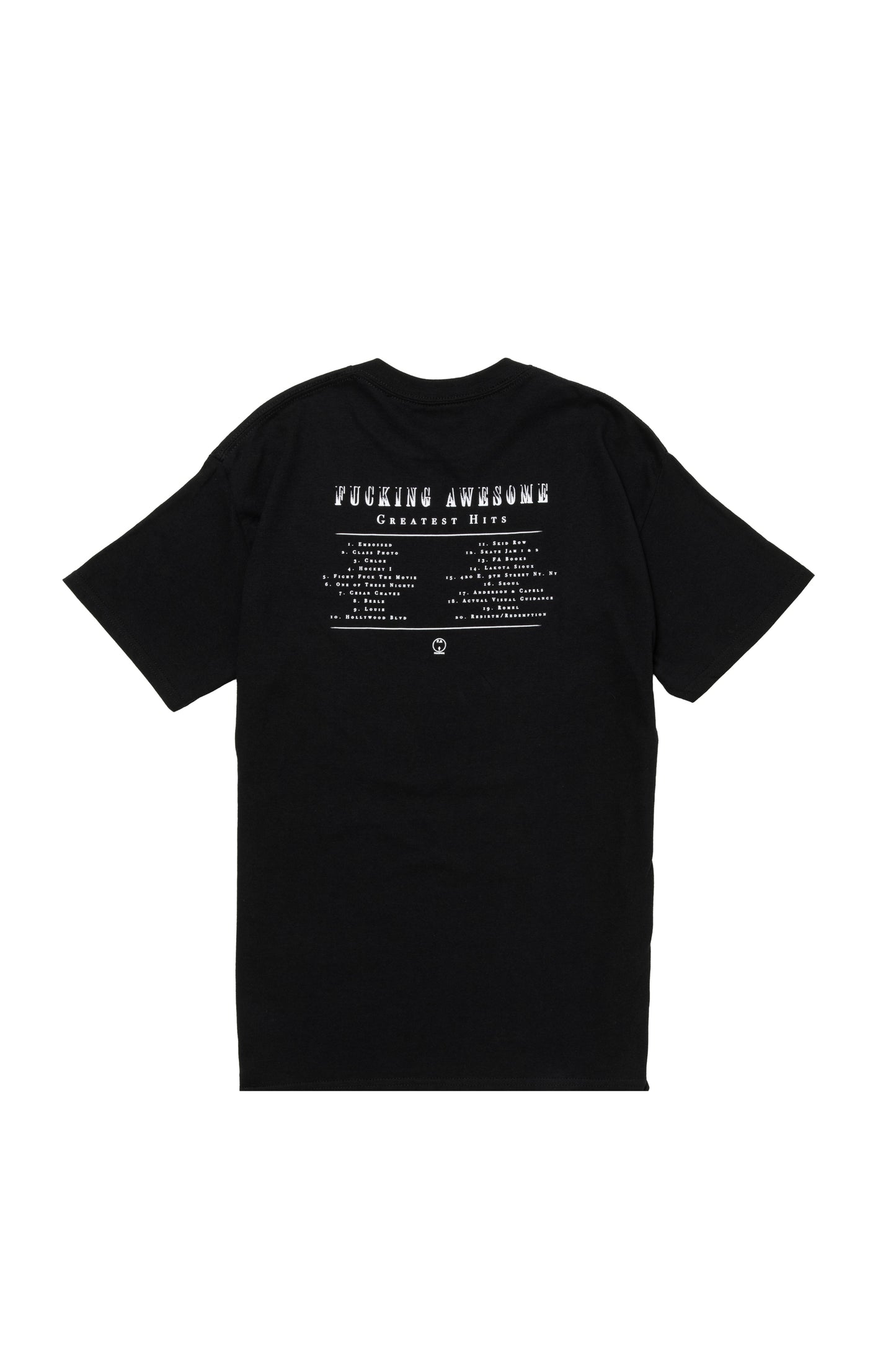 FA GREATEST HITS TEE BLACK