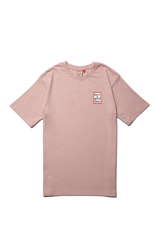 MINI FRAME S/S TEE ASH PINK