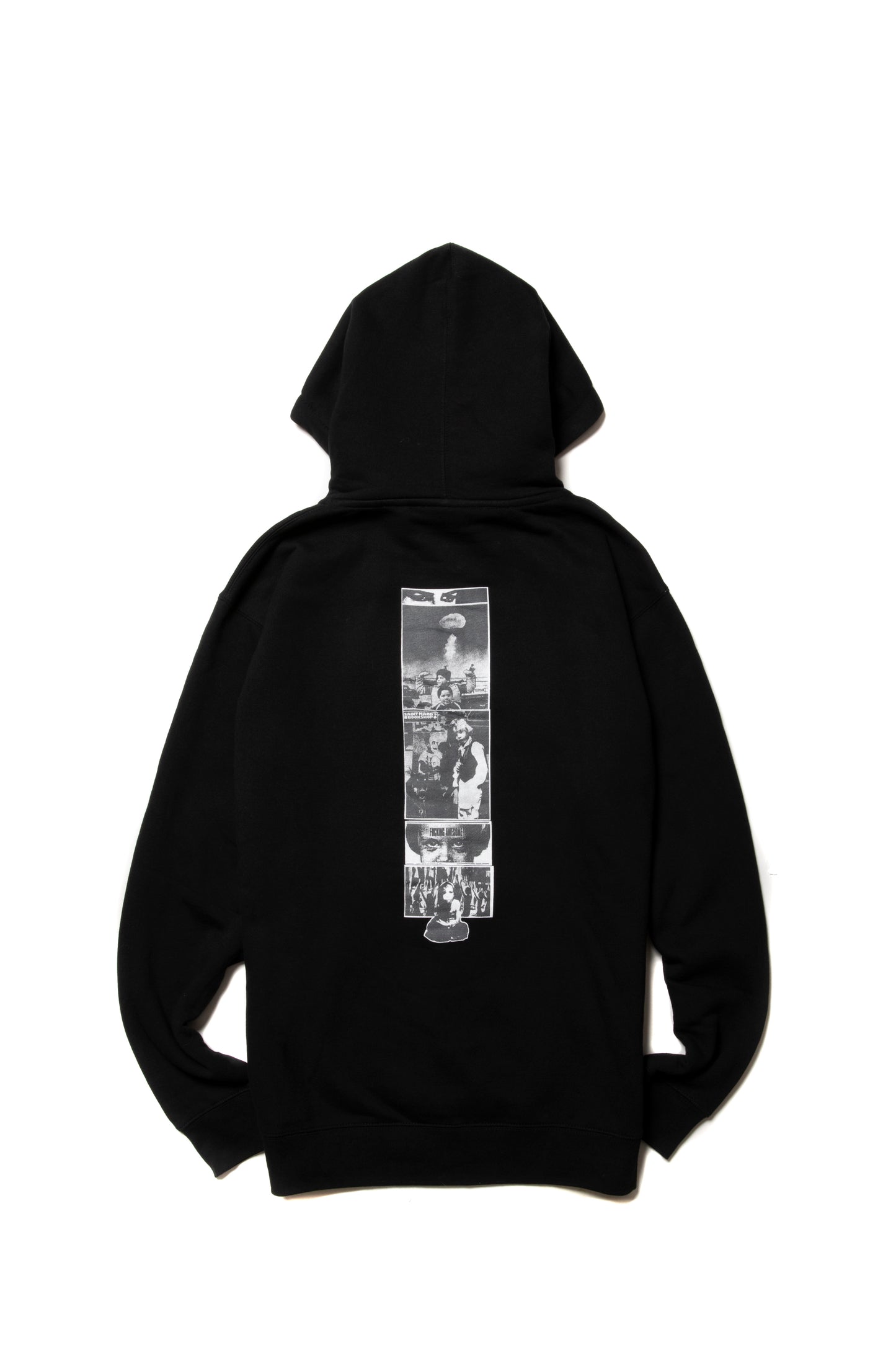 2025 DILL COLLAGE ZIP HOODIE BLACK