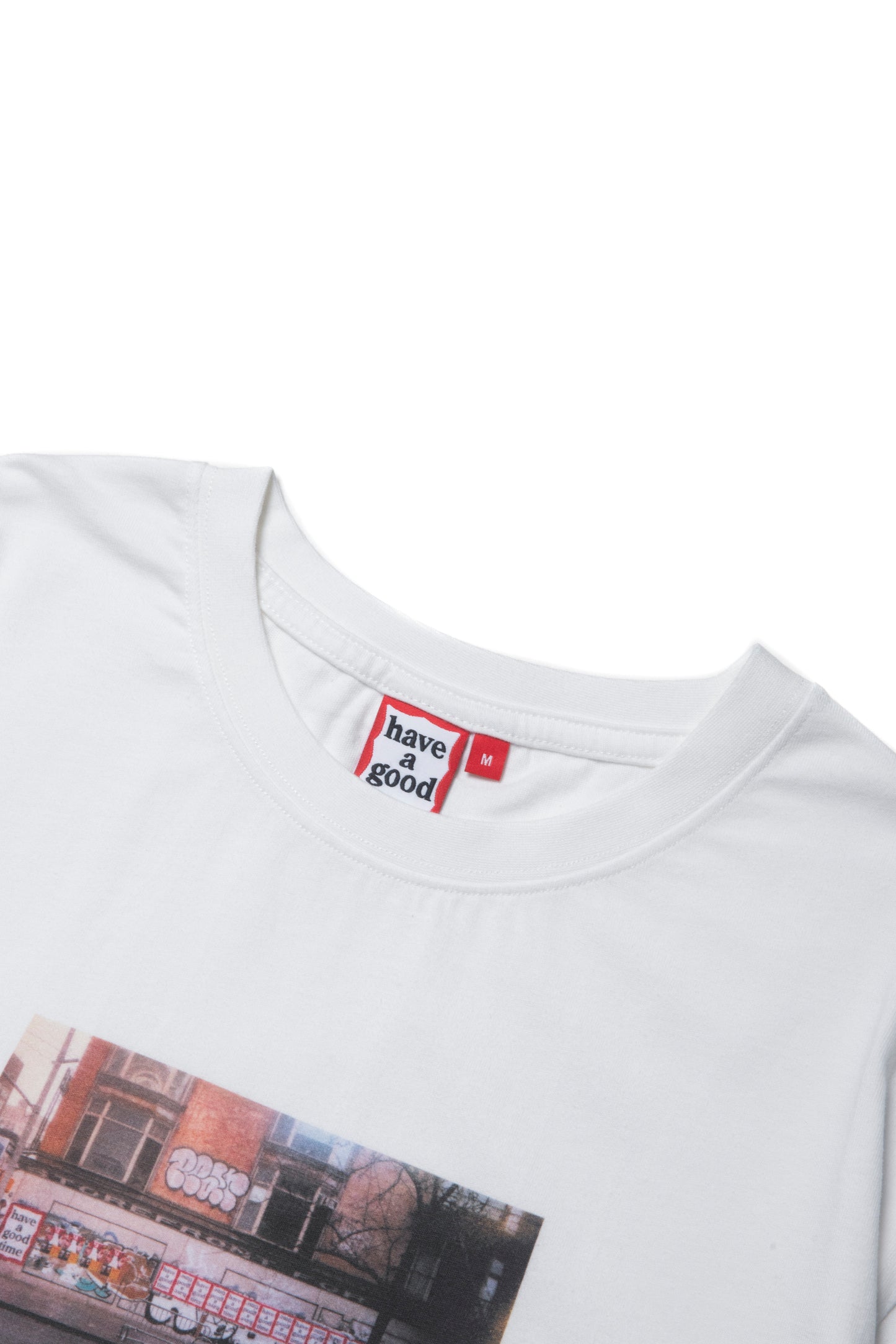 WHEATPASTE PHOTO S/S TEE WHITE