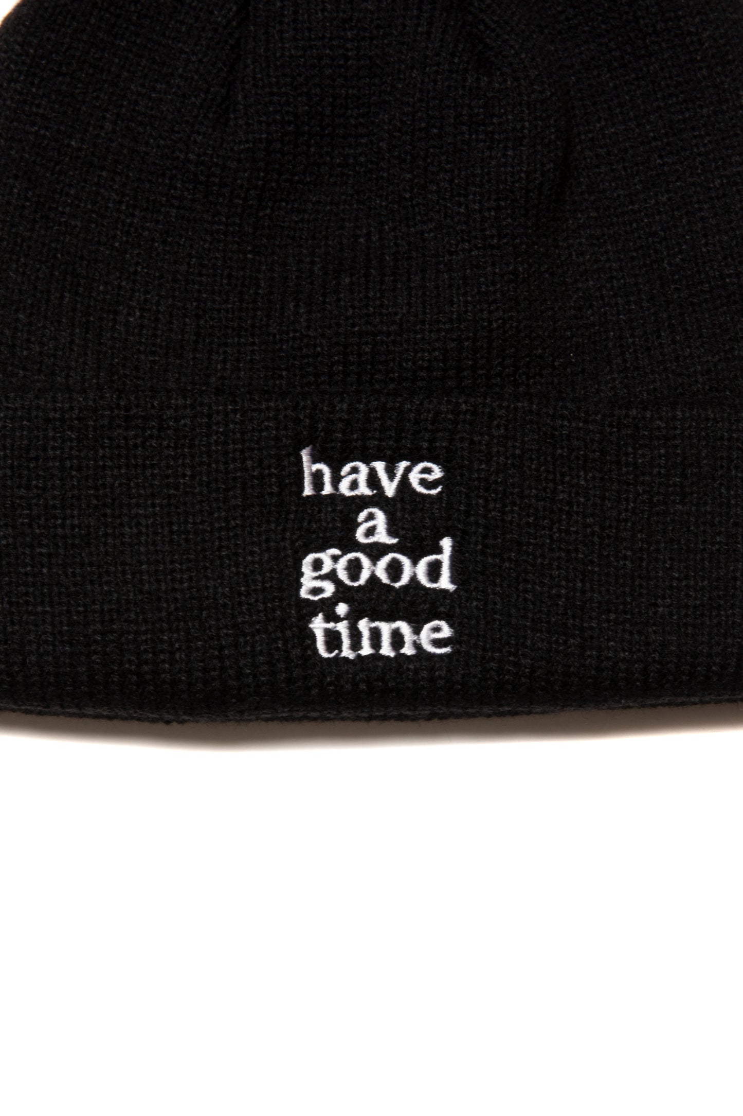 LOGO BEANIE BLACK