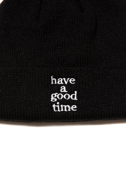 LOGO BEANIE BLACK