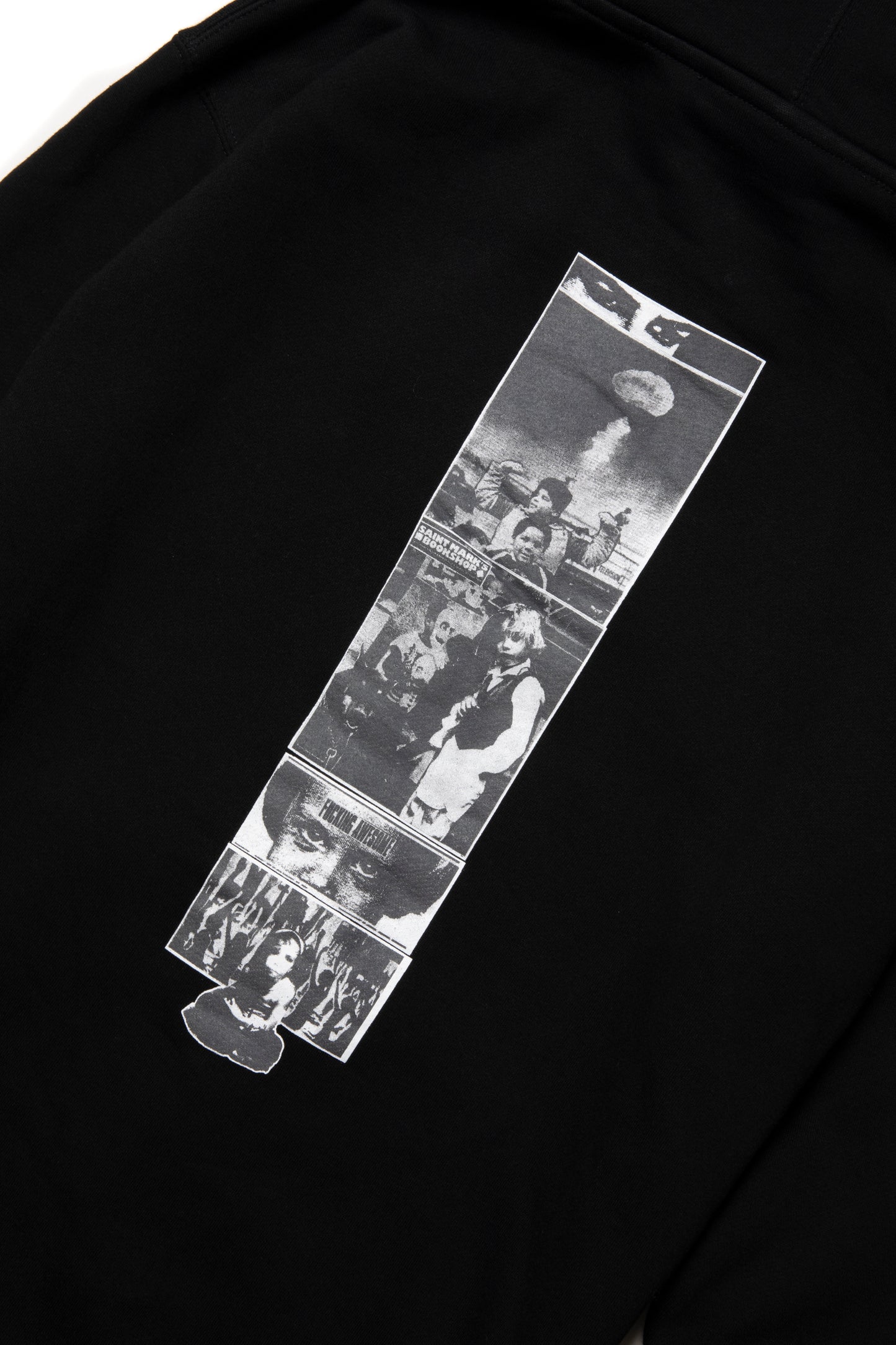 2025 DILL COLLAGE ZIP HOODIE BLACK