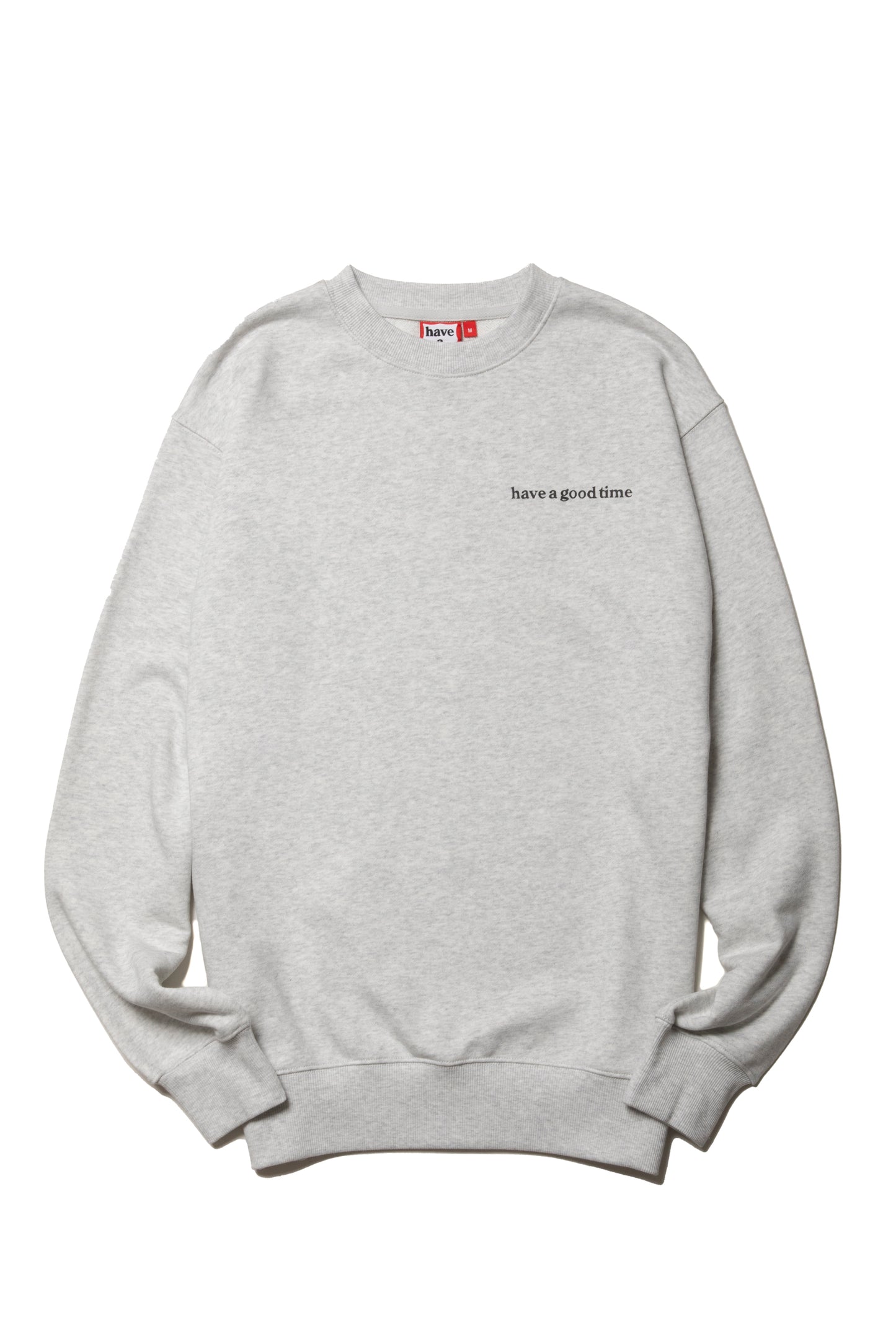 POPPY LOGO CREWNECK CO ASH GRAY