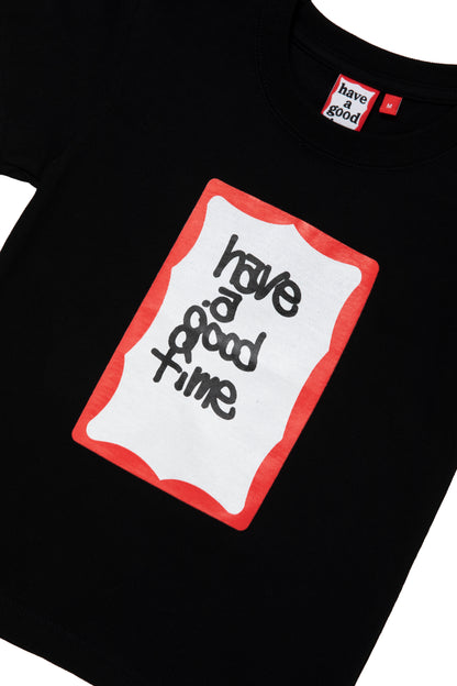 HANDSTYLE FRAME STICKER KIDS S/S TEE BLACK