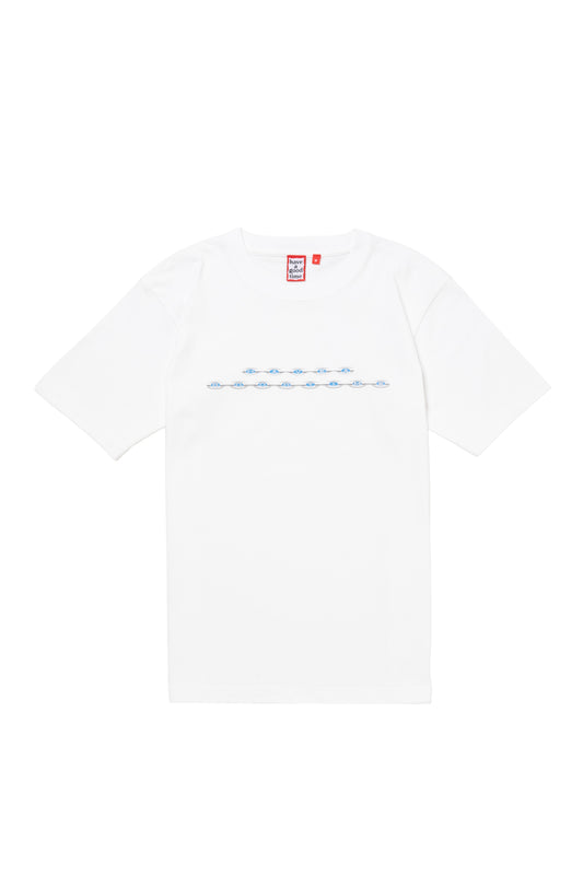 DRUM & BASS LOGO S/S TEE WHITE
