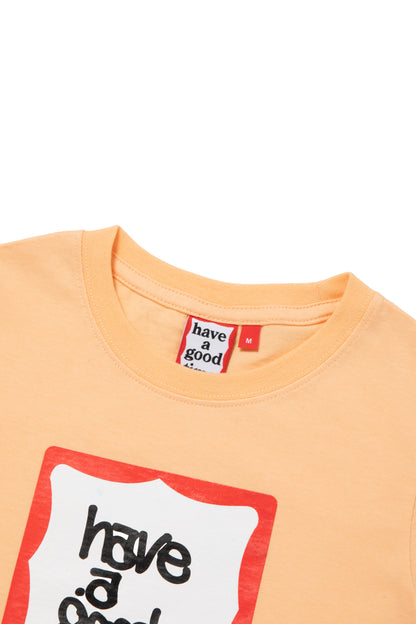 HANDSTYLE FRAME STICKER KIDS S/S TEE ORANGE
