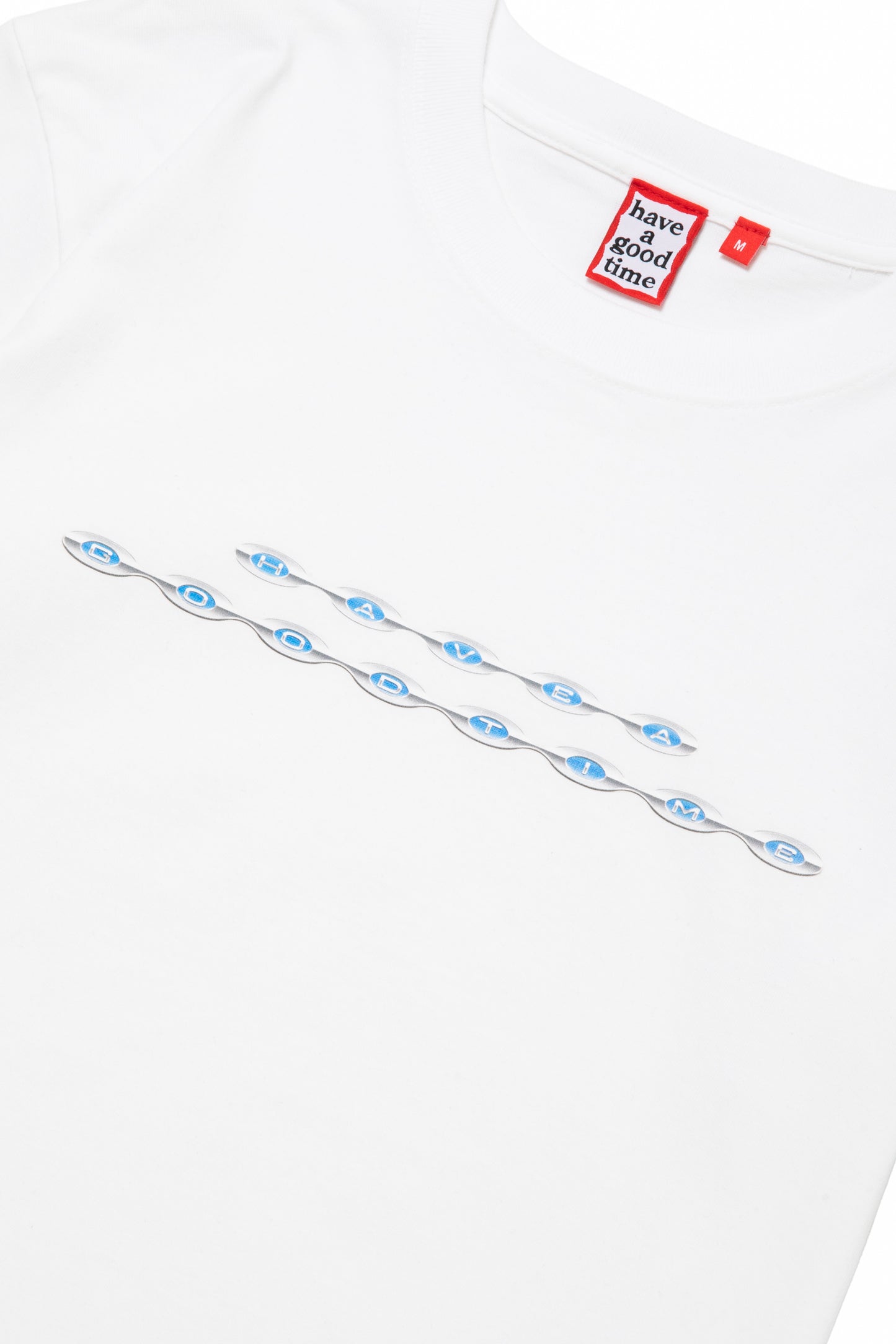 DRUM & BASS LOGO S/S TEE WHITE