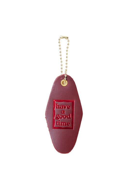 BUTCHER x have a good time MOTEL KEYHOLDER RED