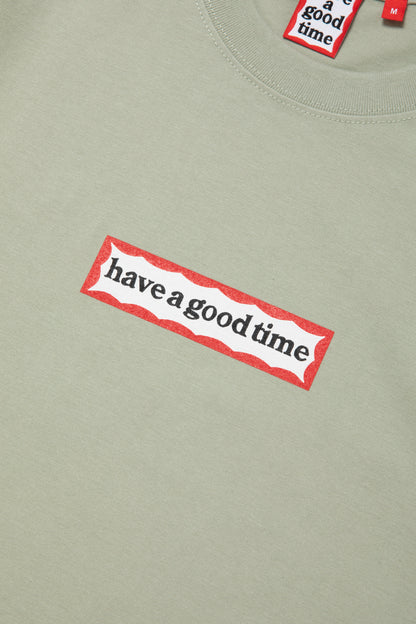 SIDE FRAME S/S TEE SAGE