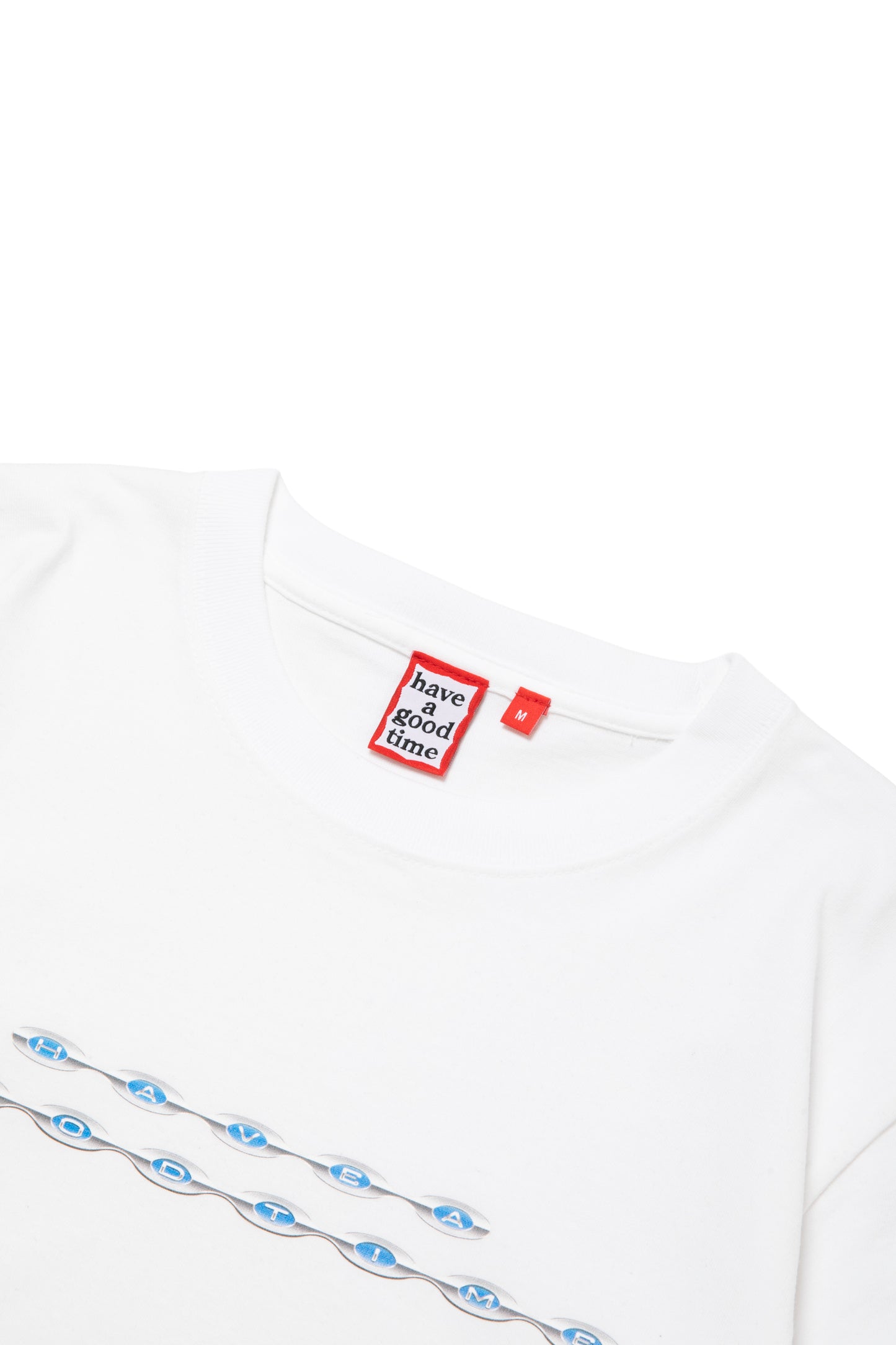 DRUM & BASS LOGO S/S TEE WHITE