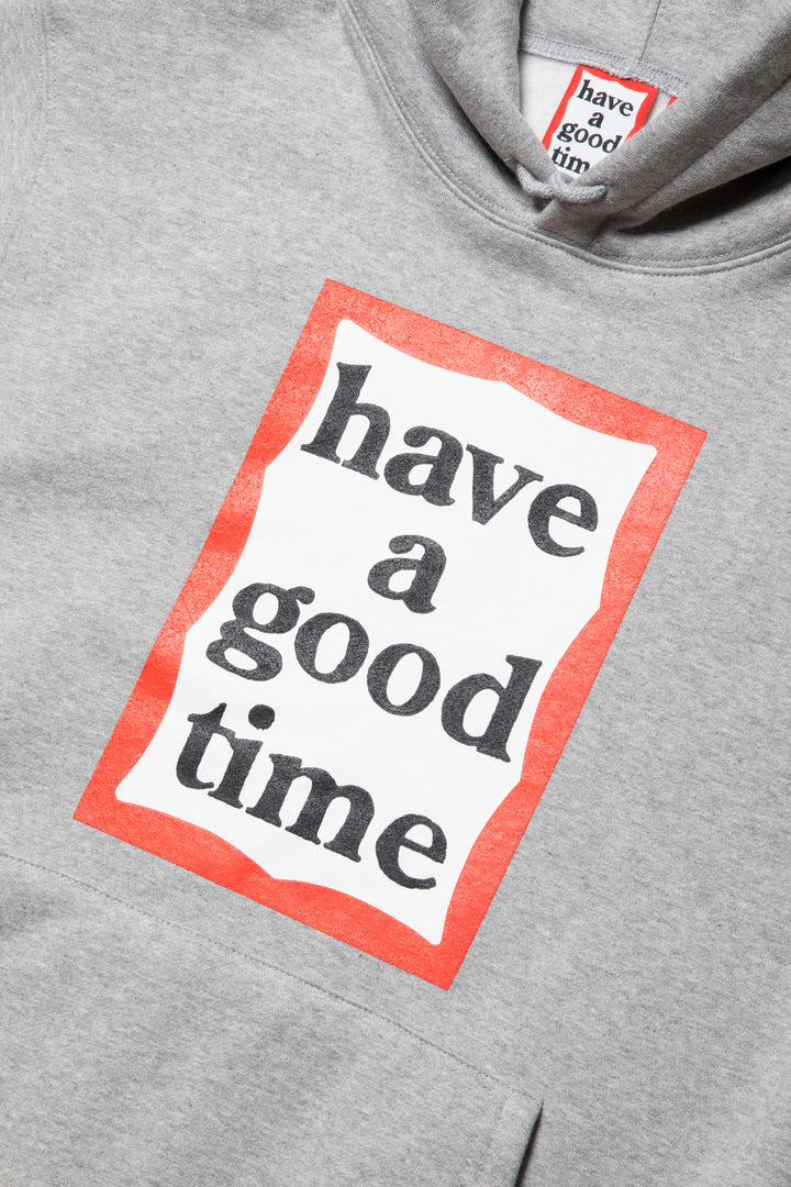 FRAME PULLOVER HOODIE FL HEATHER GRAY – have a good time