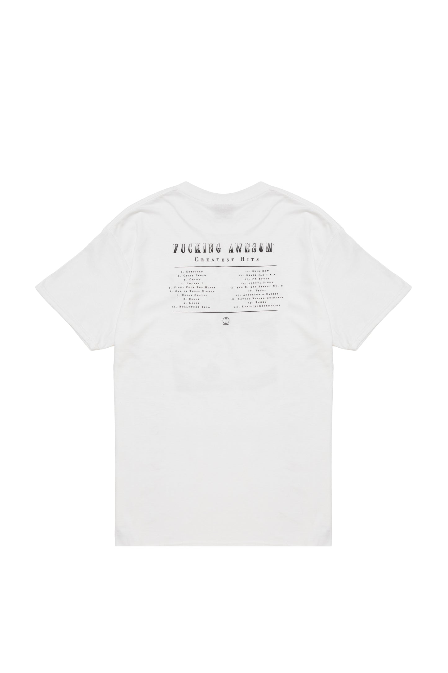 FA GREATEST HITS TEE WHITE