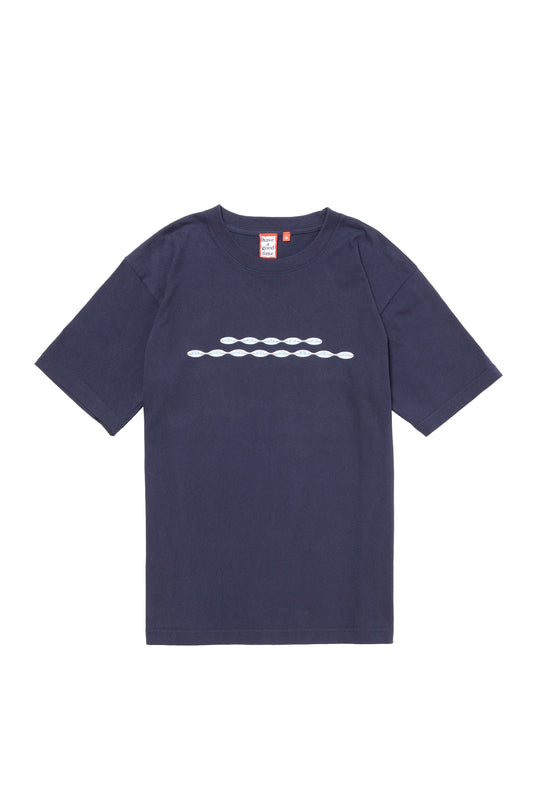 DRUM & BASS LOGO S/S TEE NAVY