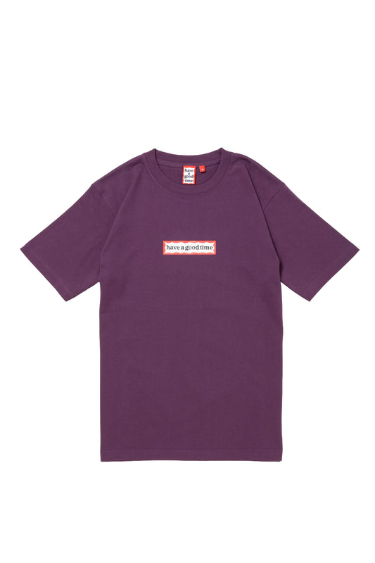 SIDE FRAME S/S TEE DEEP PURPPLE