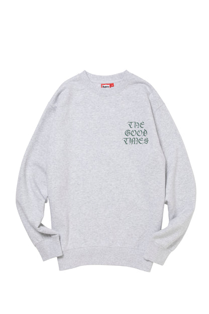 FATE CREWNECK FL ASH GRAY
