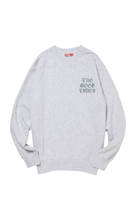 FATE CREWNECK FL ASH GRAY