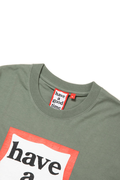 FRAME L/S TEE GRASS GREEN