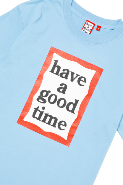 FRAME S/S TEE SKY BLUE