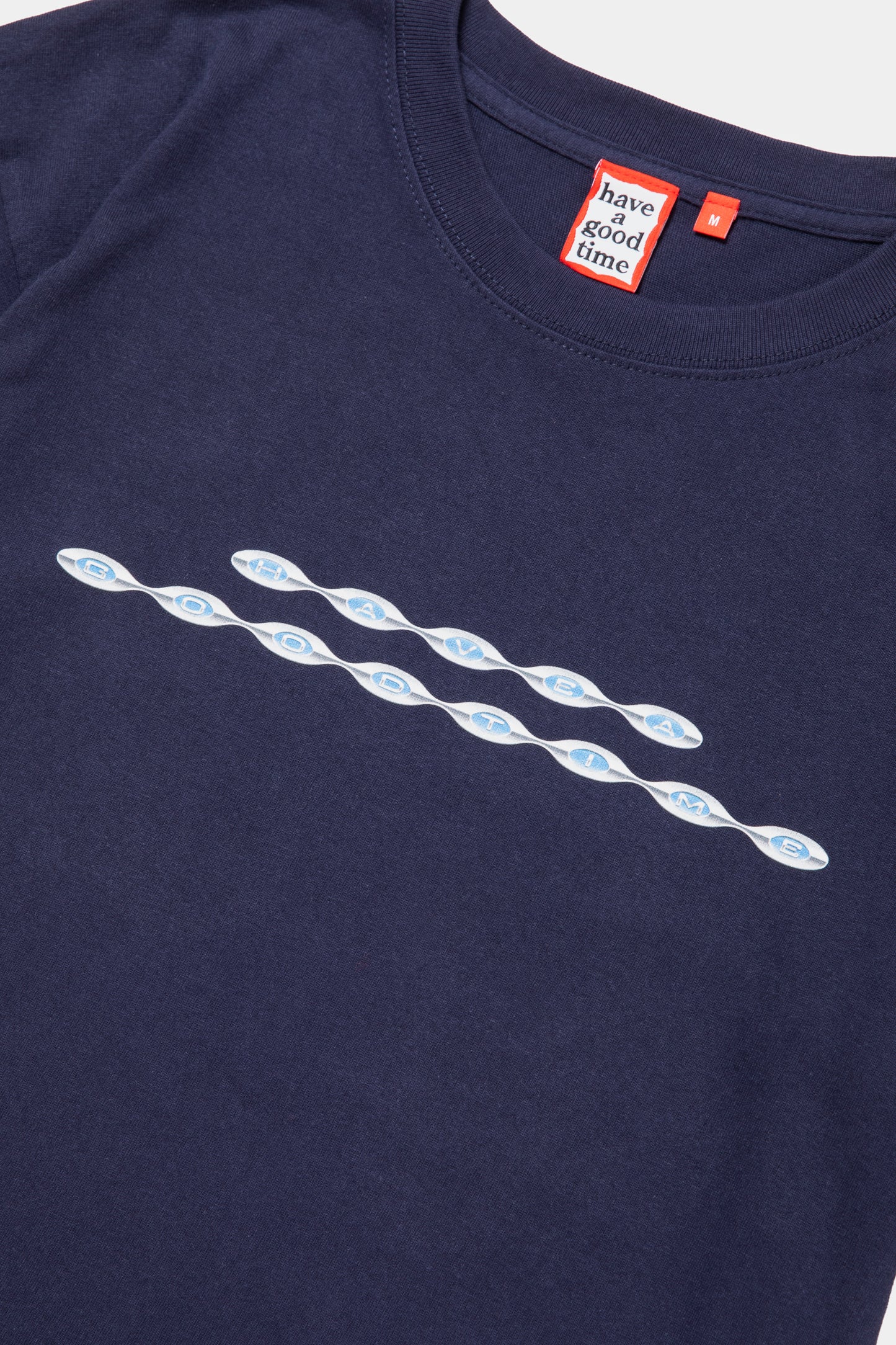 DRUM & BASS LOGO S/S TEE NAVY