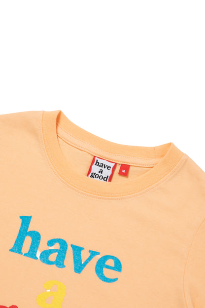 KIDS LOGO S/S TEE ORANGE