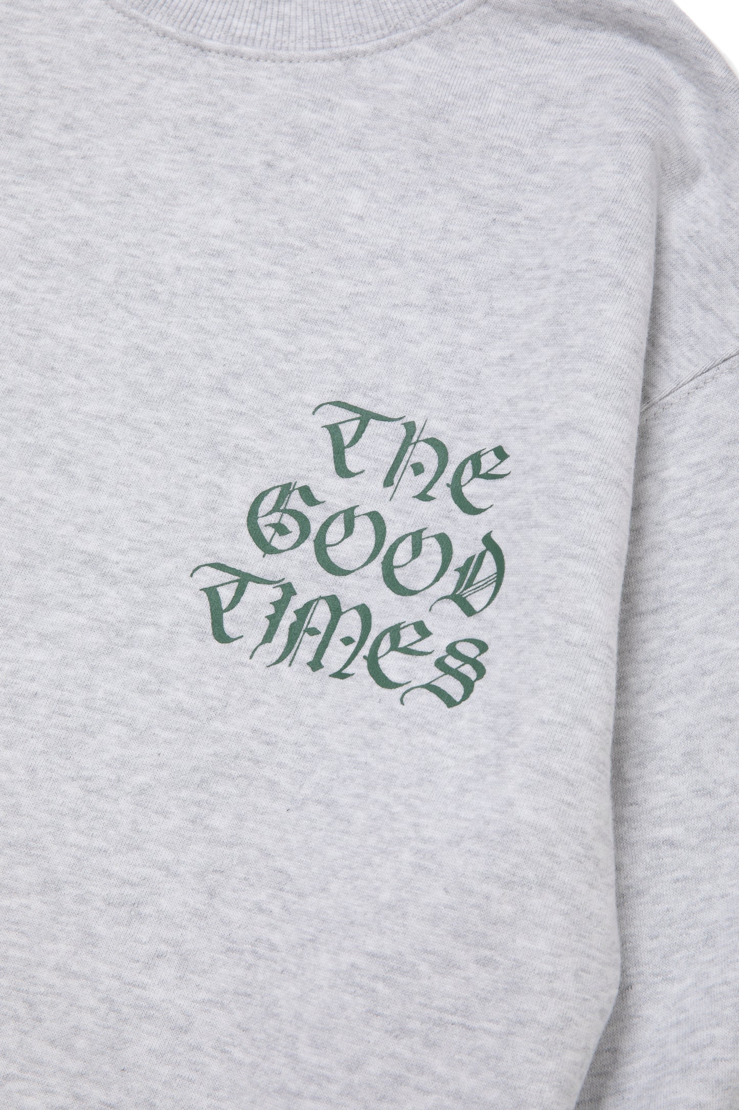 FATE CREWNECK FL ASH GRAY