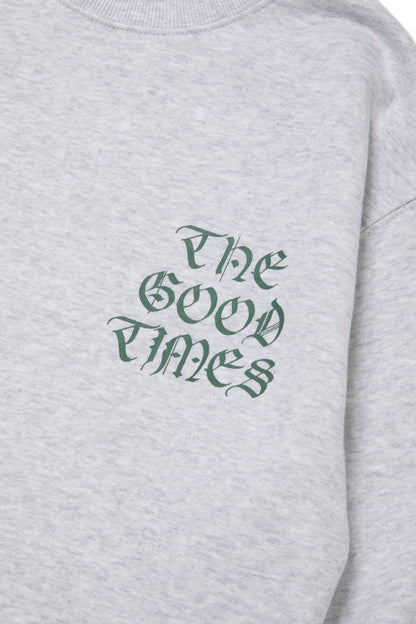 FATE CREWNECK FL ASH GRAY