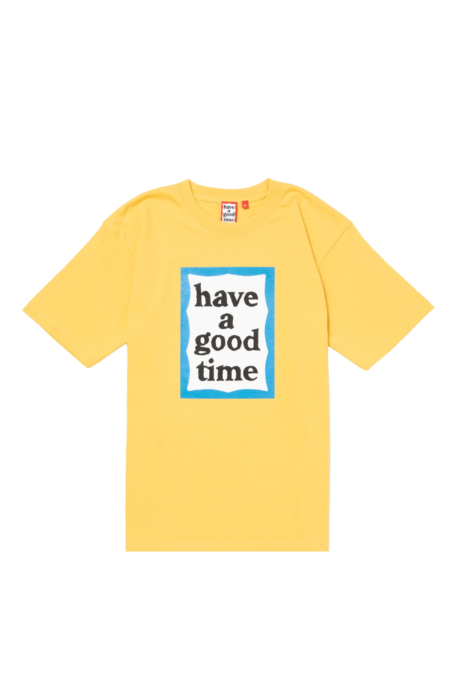 BLUE FRAME S/S TEE LEMON