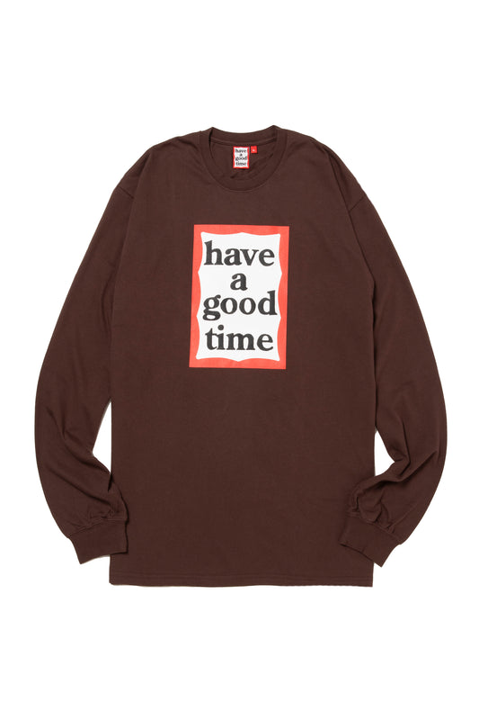 FRAME L/S TEE BROWNIE