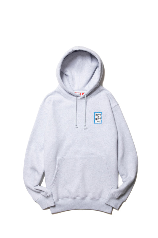 MINI BLUE FRAME PULLOVER HOODIE FL ASH GRAY