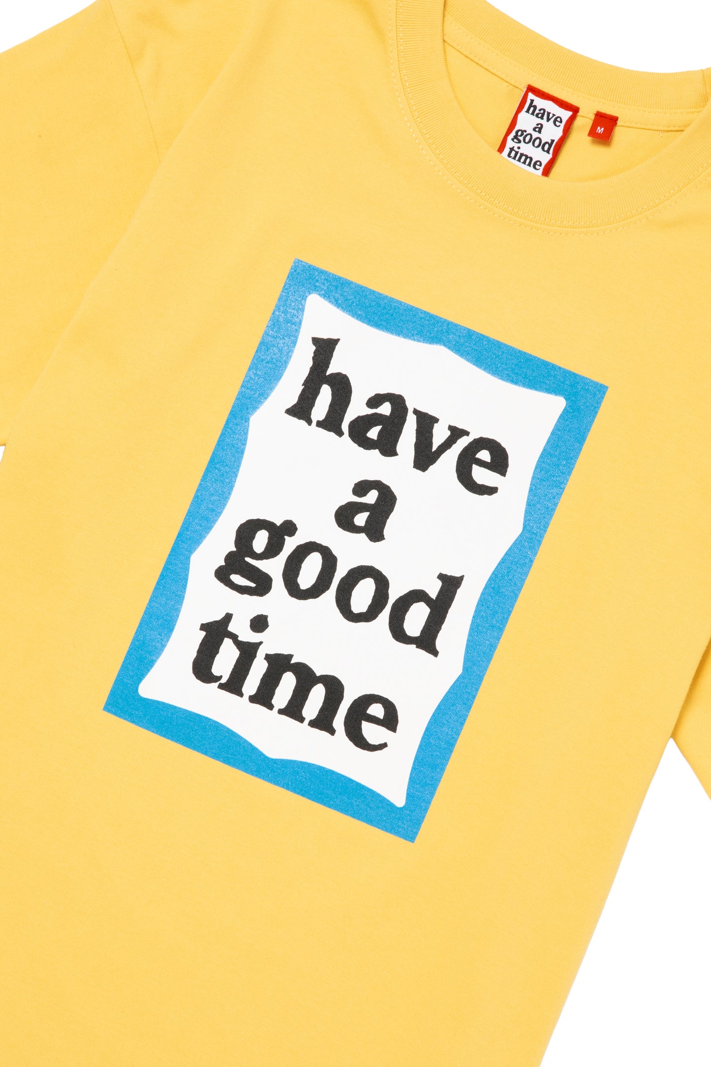 BLUE FRAME S/S TEE LEMON