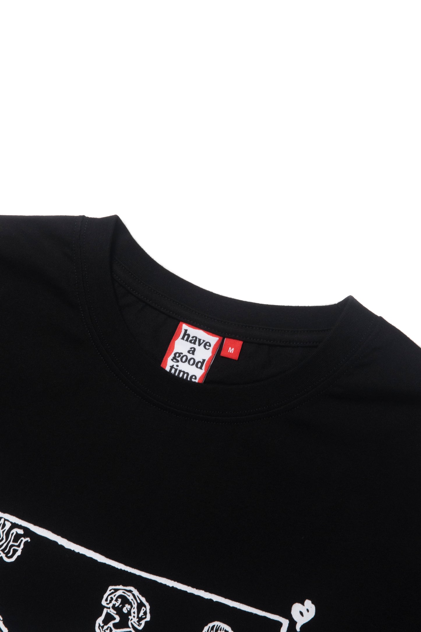 MEDIEVAL MONSTER LOGO S/S TEE BLACK