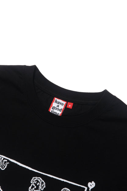 MEDIEVAL MONSTER LOGO S/S TEE BLACK