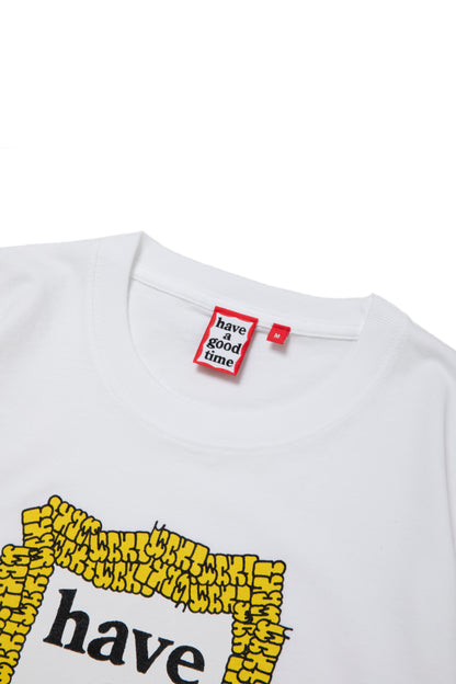 WANTO FRAME S/S TEE WHITE
