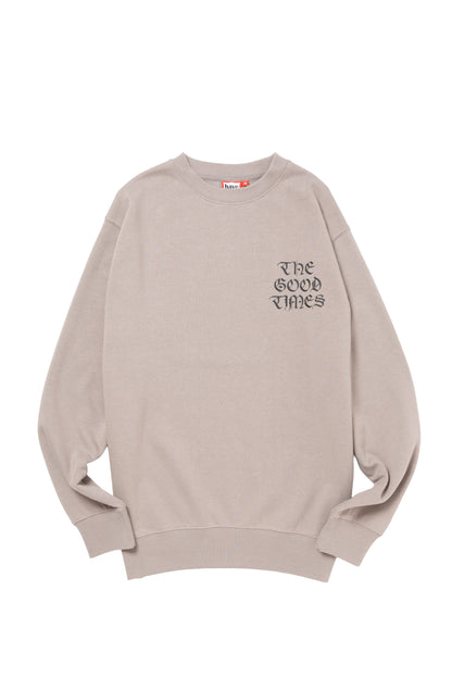 FATE CREWNECK FL GREIGE