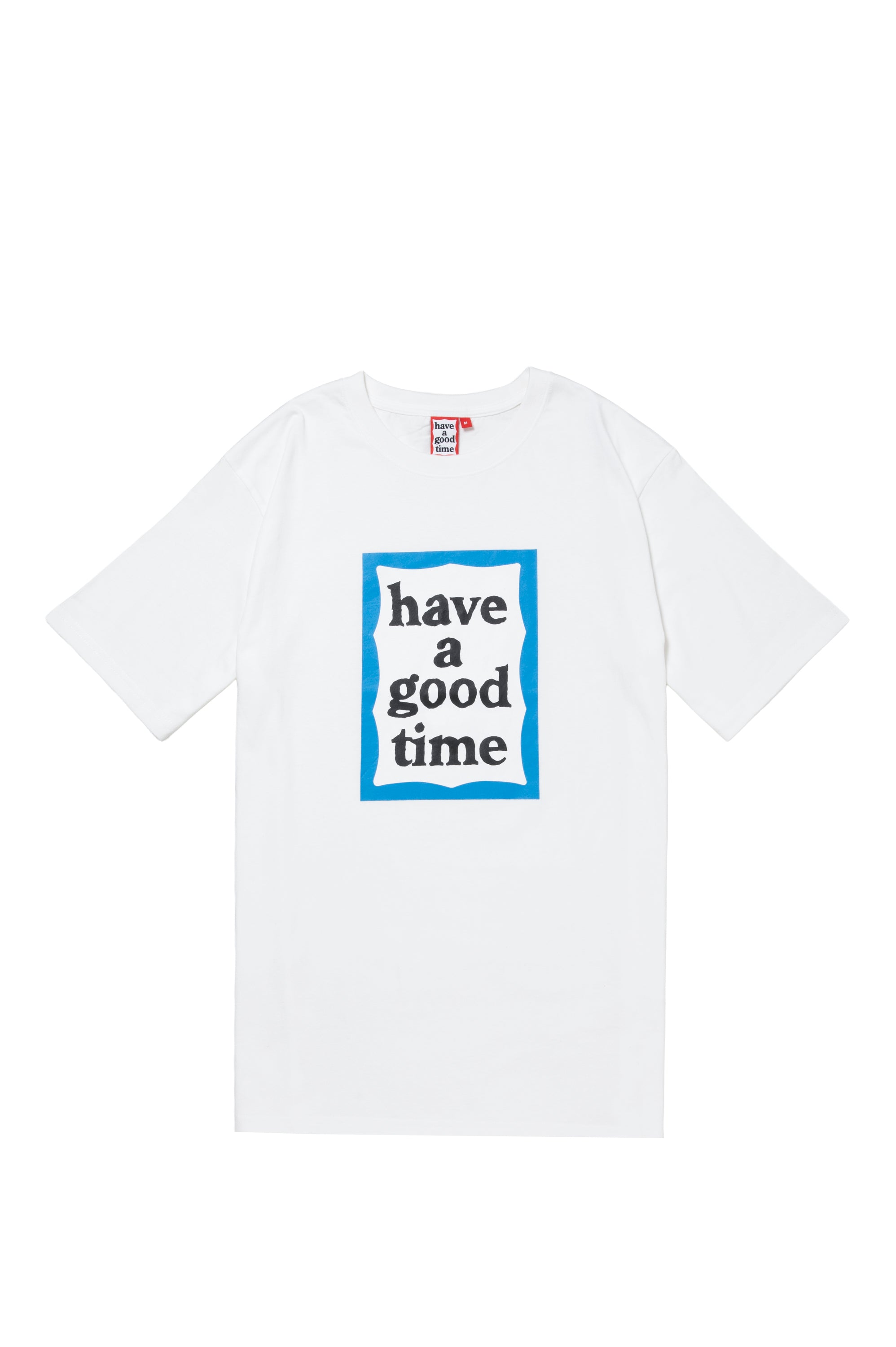 BLUE FRAME S/S TEE WHITE – have a good time