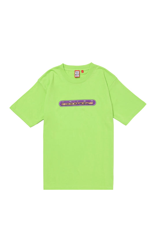 BOOSTER LOGO S/S TEE LIME