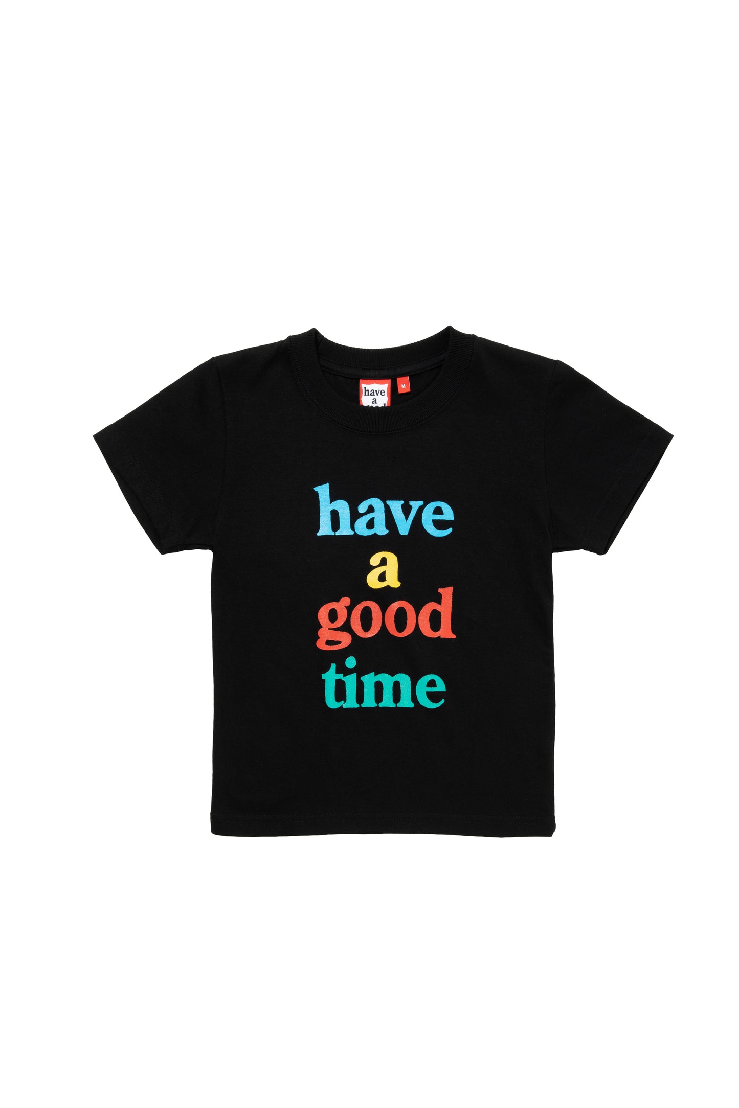 KIDS LOGO S/S TEE BLACK